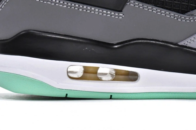 1st Kicks Shoes Retro Jordan Glow 4 Green 308497-033 Air 0817